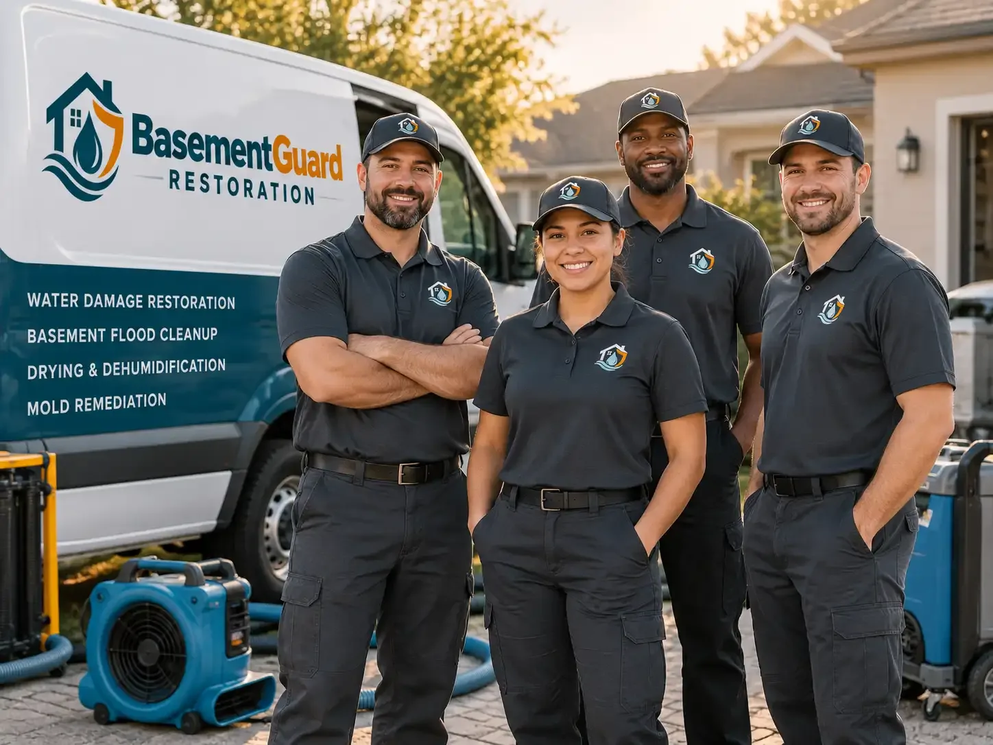 Basement Water Damage Restoration company in Muse, PA